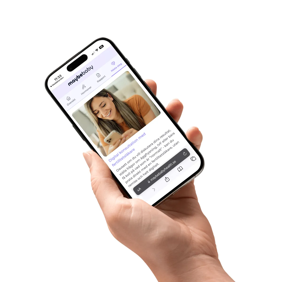 Boka digital konsultation med läkare
