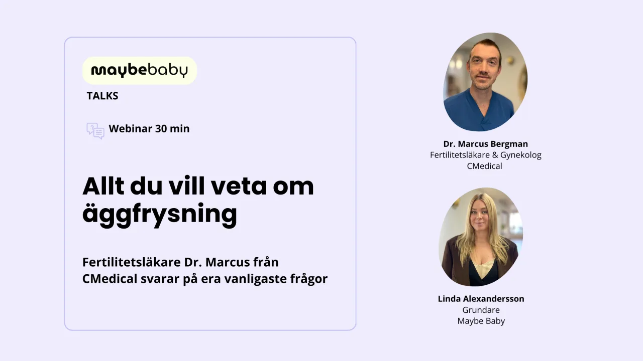 Allt du vill veta om äggfrysning, fertilitetsläkare svarar på era vanligaste frågor